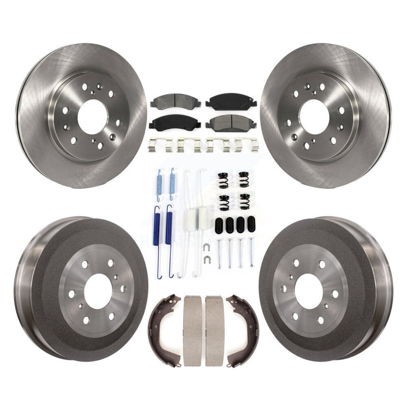 Transit Auto K8S-102014 Disc Brake Kit for 2010-2013 Chevrolet Silverado 1500, GMC Sierra 1500 - Front and Rear product image