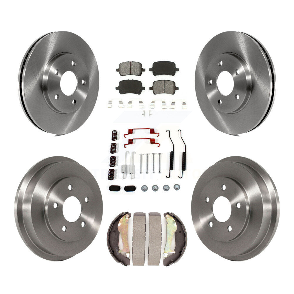 Transit Auto K8S-102019 Disc Brake Kit for 2010-2011 Chevrolet HHR - Front and Rear product image