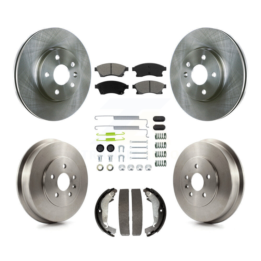 Transit Auto K8S-102020 Disc Brake Kit for 2011-2016 Chevrolet Cruze Limited, Chevrolet Cruze - Front and Rear product image