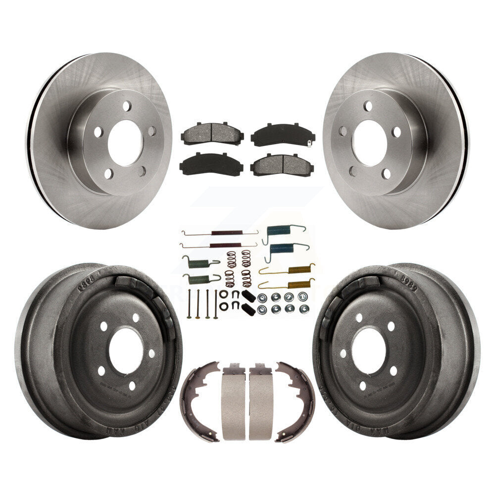 Transit Auto K8S-102032 Disc Brake Kit for 1998-2002 Ford Ranger, Mazda B3000, Mazda B4000 - Front and Rear product image
