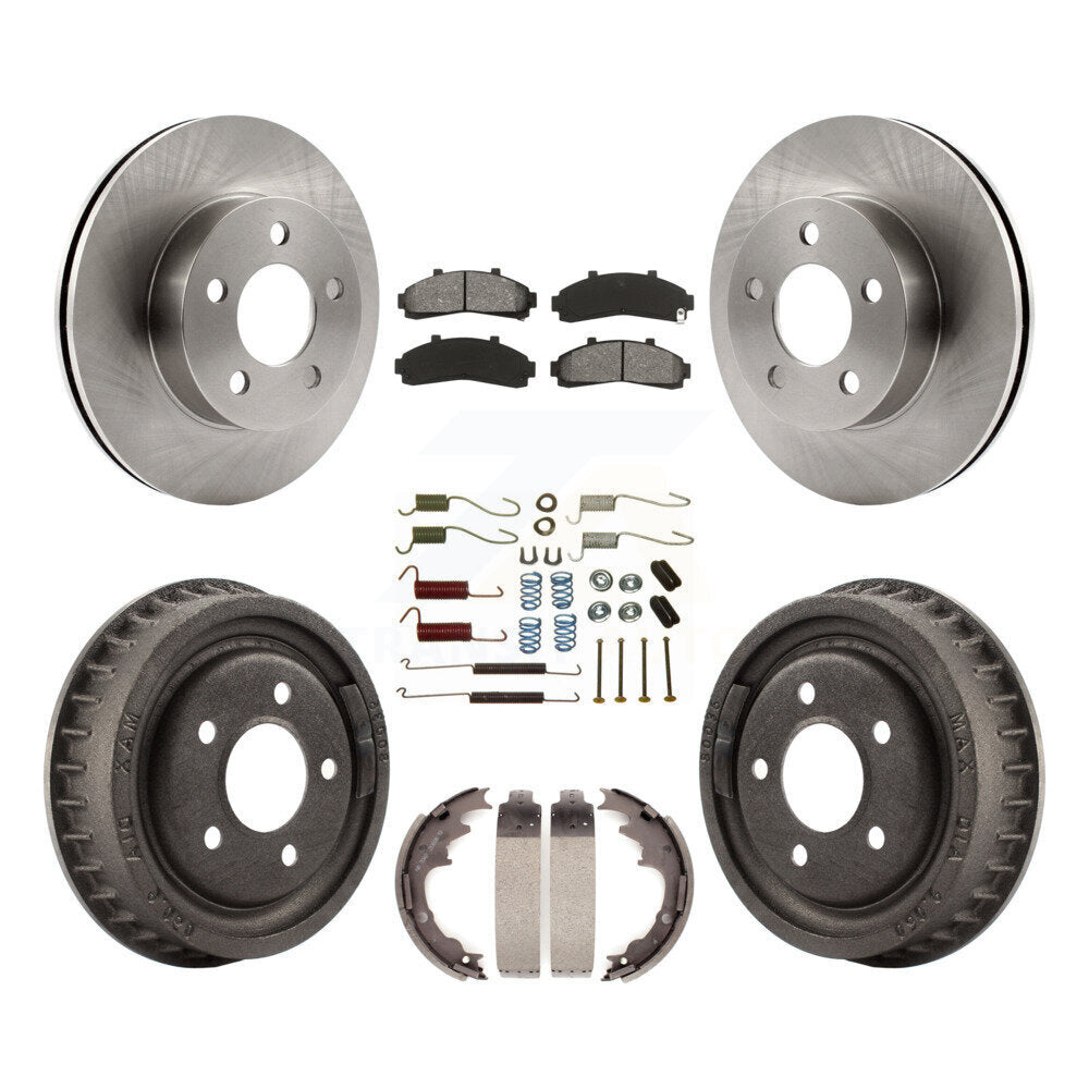 Transit Auto K8S-102033 Disc Brake Kit for 1998-2002 Ford Ranger, Mazda B3000, Mazda B4000 - Front and Rear product image