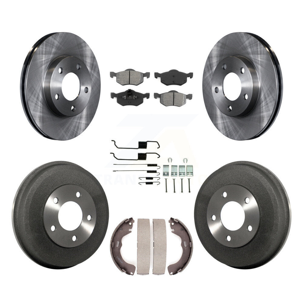 Transit Auto K8S-102038 Disc Brake Kit for 2001-2007 Ford Escape, Mercury Mariner, Mazda Tribute - Front and Rear product image