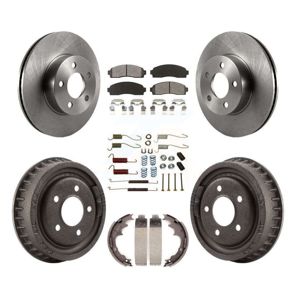 Transit Auto K8S-102040 Disc Brake Kit for 2004-2009 Mazda B4000, Ford Ranger - Front and Rear product image