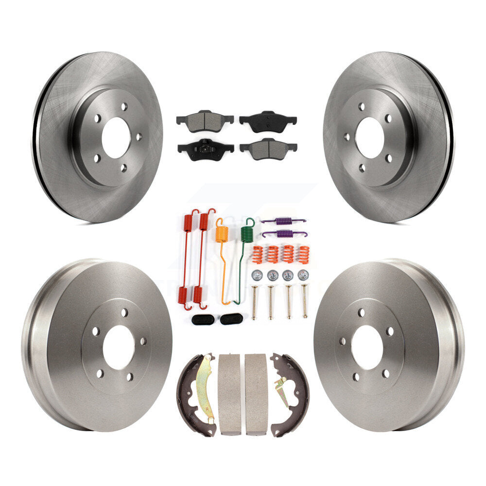 Transit Auto K8S-102042 Disc Brake Kit for 2008-2012 Ford Escape, Mercury Mariner, Mazda Tribute - Front and Rear product image