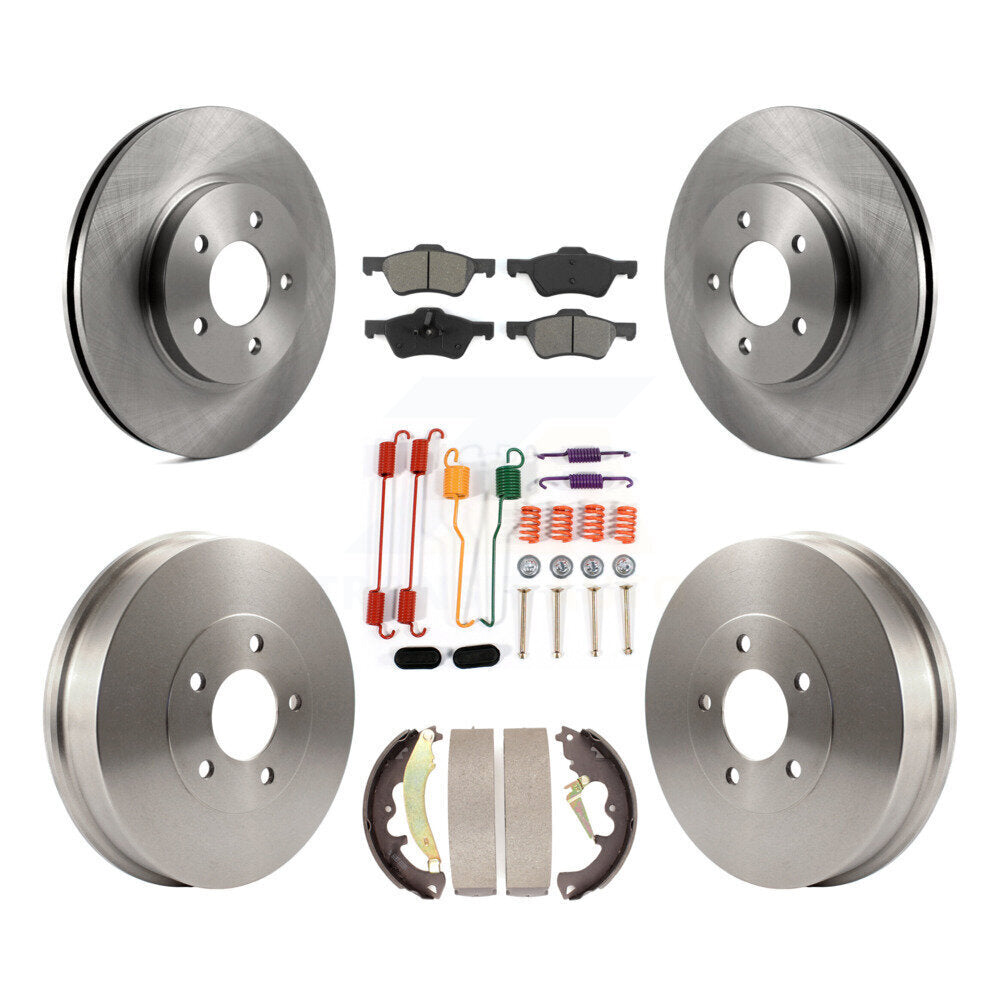 Transit Auto K8S-102043 Disc Brake Kit for 2010-2012 Ford Escape, Mercury Mariner - Front and Rear product image