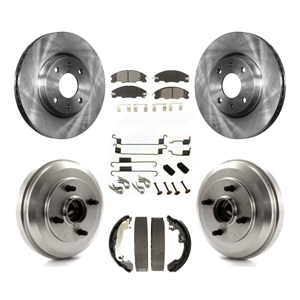 Transit Auto K8S-102044 Disc Brake Kit for 2009-2011 Ford Focus - Front and Rear product image