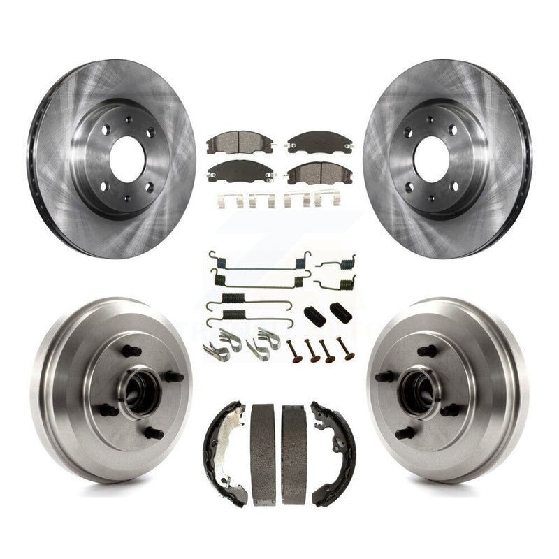 Transit Auto K8S-102044 Disc Brake Kit for 2009-2011 Ford Focus - Front and Rear product image