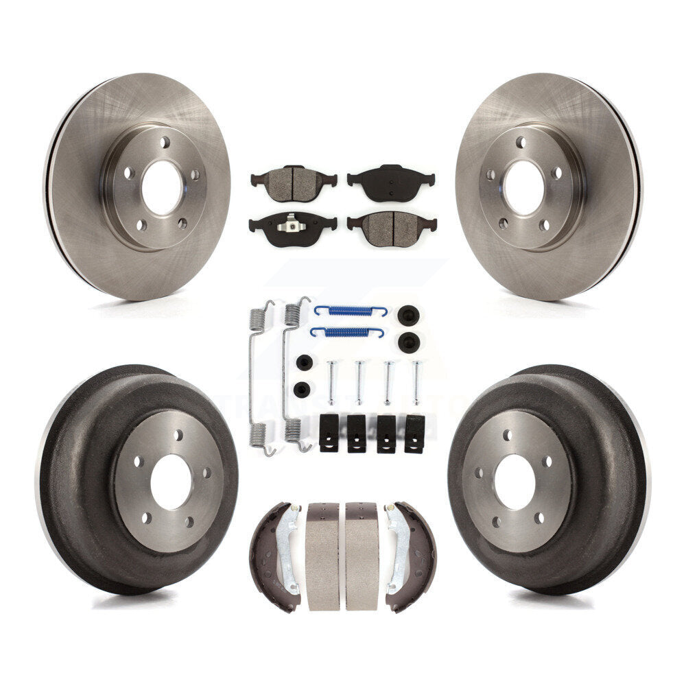 Transit Auto K8S-102045 Disc Brake Kit for 2010-2013 Ford Transit Connect - Front and Rear product image