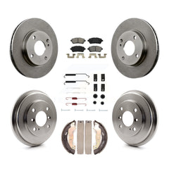 Transit Auto K8S-102046 Disc Brake Kit for 2011-2019 Ford Fiesta - Front and Rear product image
