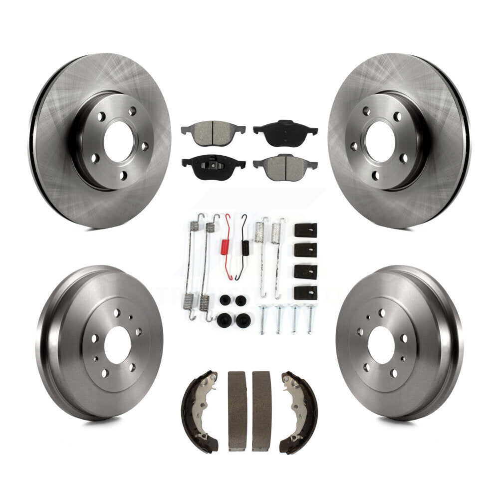 Transit Auto K8S-102047 Disc Brake Kit for 2012-2018 Ford Focus - Front and Rear product image