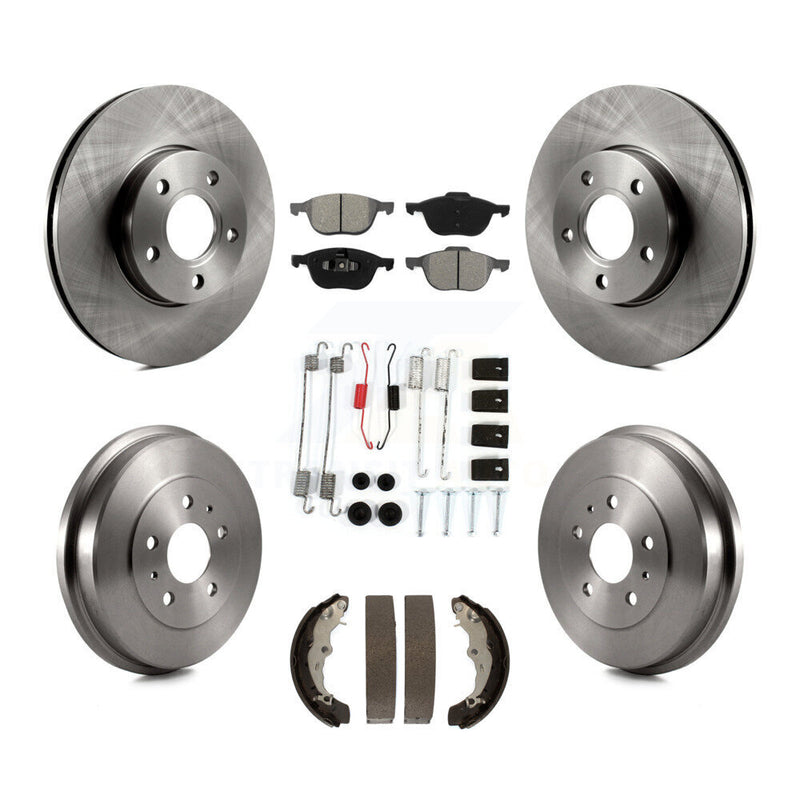 Transit Auto K8S-102047 Disc Brake Kit for 2012-2018 Ford Focus - Front and Rear product image