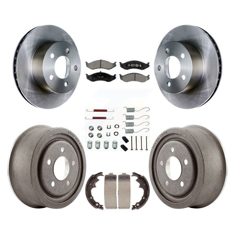 Transit Auto K8S-102050 Disc Brake Kit for 1990-1998 Jeep Wrangler, Jeep Cherokee - Front and Rear product image