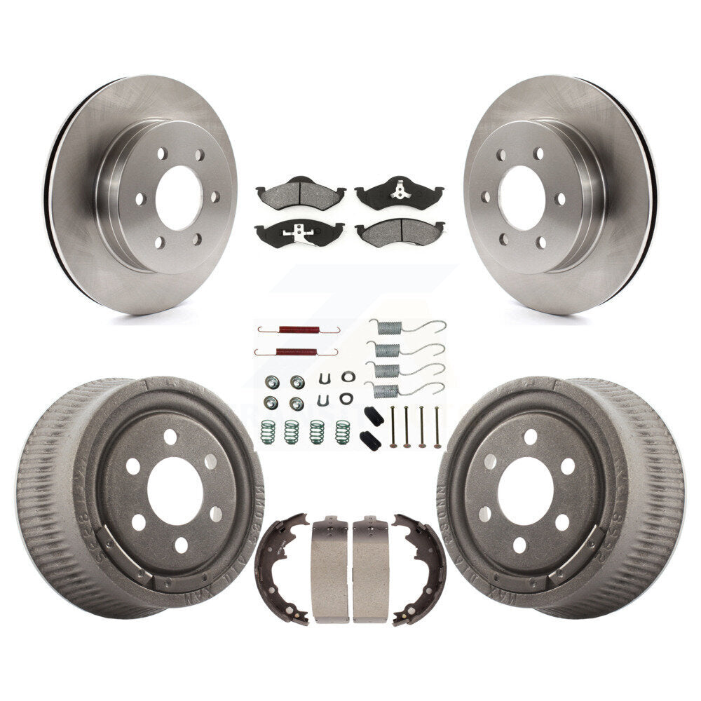 Transit Auto K8S-102055 Disc Brake Kit for 1999 Dodge Dakota - Front and Rear product image