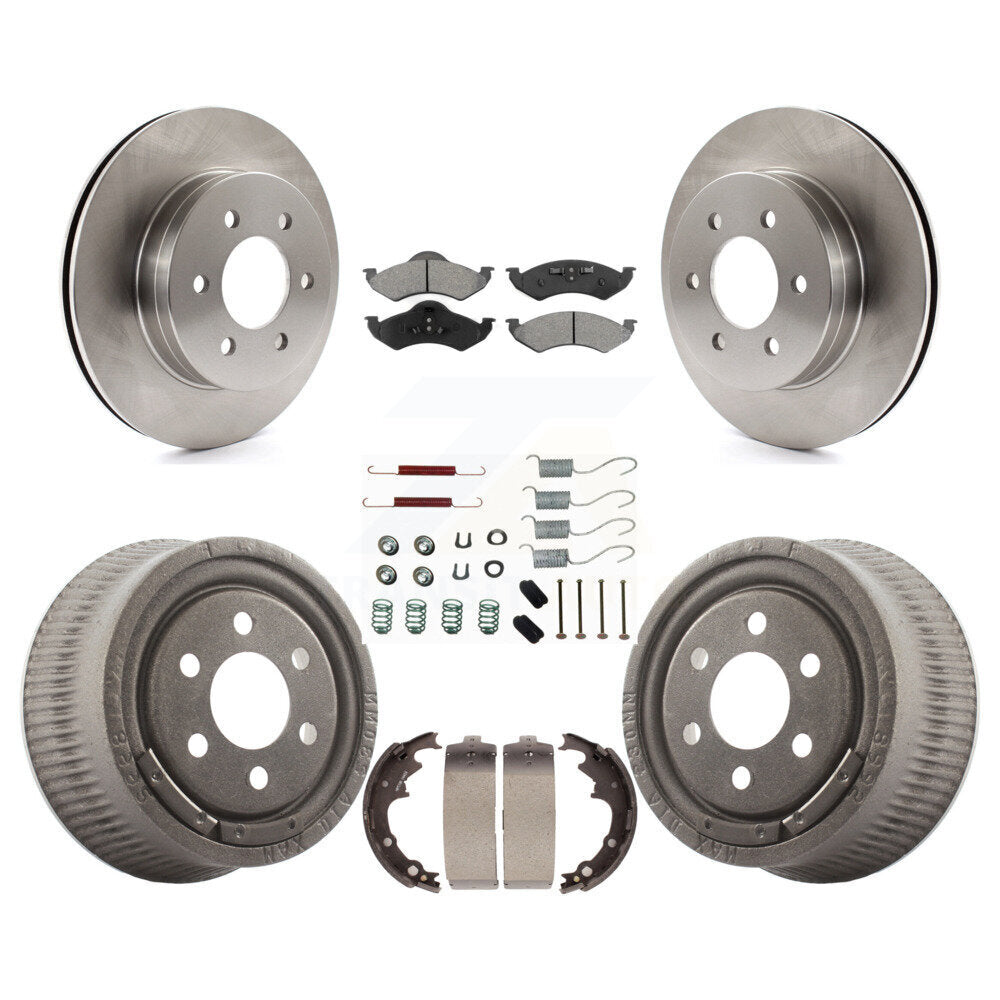 Transit Auto K8S-102056 Disc Brake Kit for 2000-2002 Dodge Dakota - Front and Rear product image