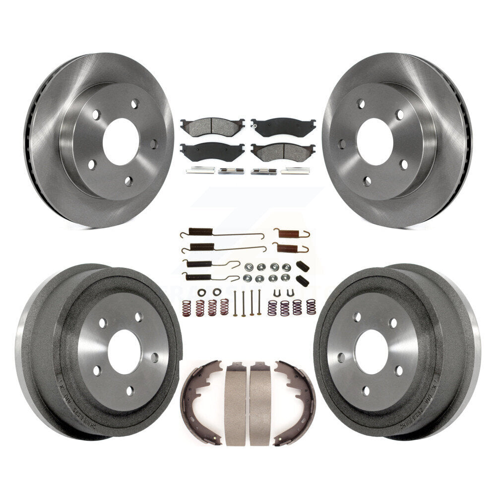Transit Auto K8S-102061 Disc Brake Kit for 2000-2001 Dodge Ram 1500 - Front and Rear product image