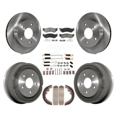 Transit Auto K8S-102061 Disc Brake Kit for 2000-2001 Dodge Ram 1500 - Front and Rear product image