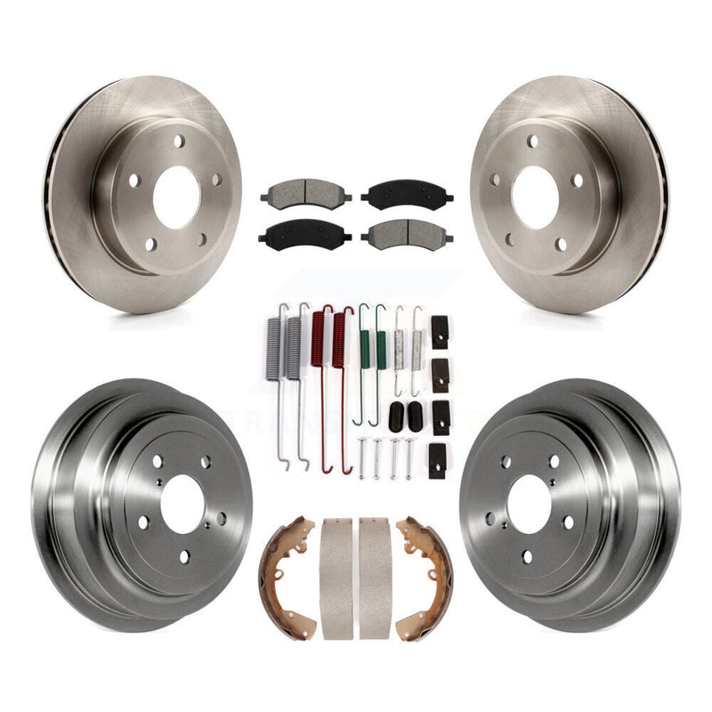 Transit Auto K8S-102070 Disc Brake Kit for 2005-2011 Ram Dakota, Dodge Dakota, Mitsubishi Raider - Front and Rear product image