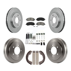 Transit Auto K8S-102071 Disc Brake Kit for 2007-2012 Dodge Caliber - Front and Rear product image
