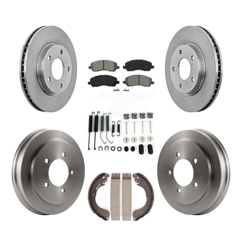 Transit Auto K8S-102071 Disc Brake Kit for 2007-2012 Dodge Caliber - Front and Rear product image