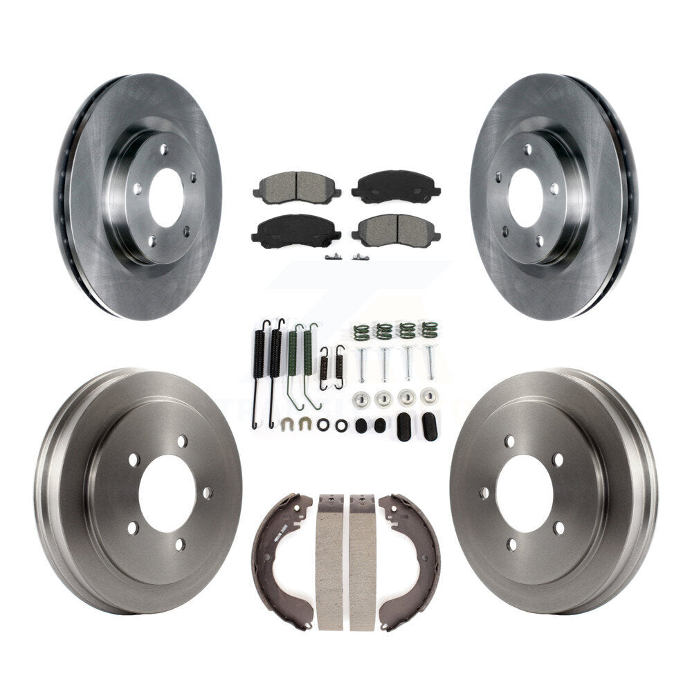 Transit Auto K8S-102073 Disc Brake Kit for 2007-2017 Dodge Caliber, Dodge Avenger, Jeep Compass & more - Front and Rear product image