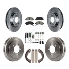 Transit Auto K8S-102073 Disc Brake Kit for 2007-2017 Dodge Caliber, Dodge Avenger, Jeep Compass & more - Front and Rear product image