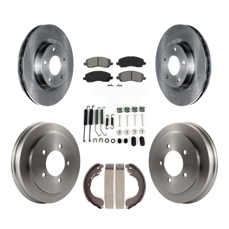 Transit Auto K8S-102073 Disc Brake Kit for 2007-2017 Dodge Caliber, Dodge Avenger, Jeep Compass & more - Front and Rear product image