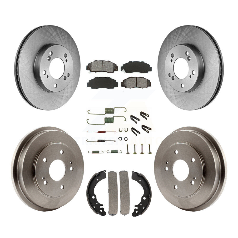 Transit Auto K8S-102074 Disc Brake Kit for 1997-2001 Honda CR-V - Front and Rear product image