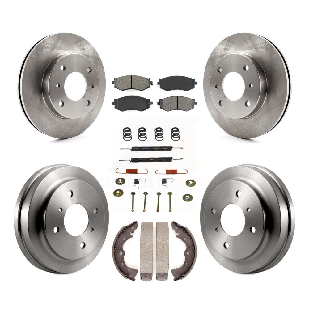 Transit Auto K8S-102080 Disc Brake Kit for 2002-2006 Nissan Sentra - Front and Rear product image