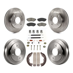 Transit Auto K8S-102080 Disc Brake Kit for 2002-2006 Nissan Sentra - Front and Rear product image