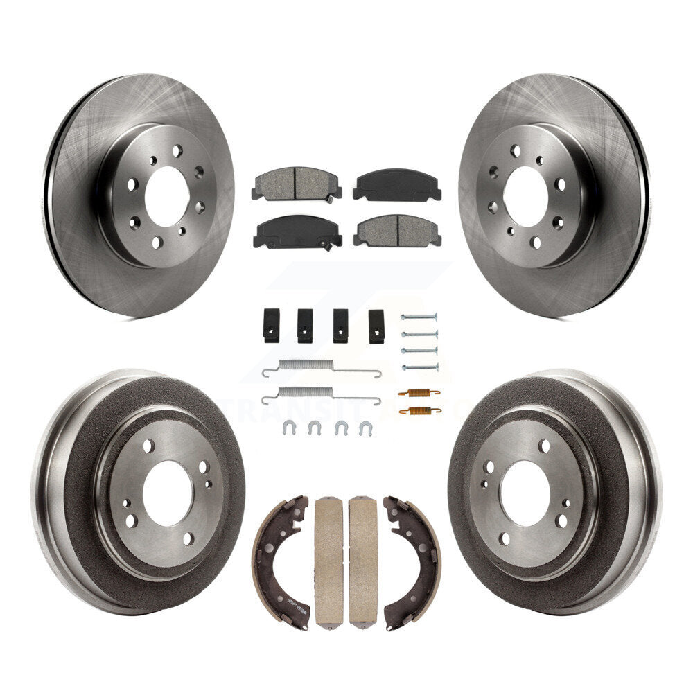 Transit Auto K8S-102081 Disc Brake Kit for 1997 Honda Civic - Front and Rear product image