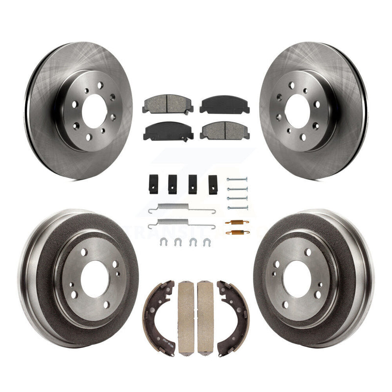 Transit Auto K8S-102081 Disc Brake Kit for 1997 Honda Civic - Front and Rear product image
