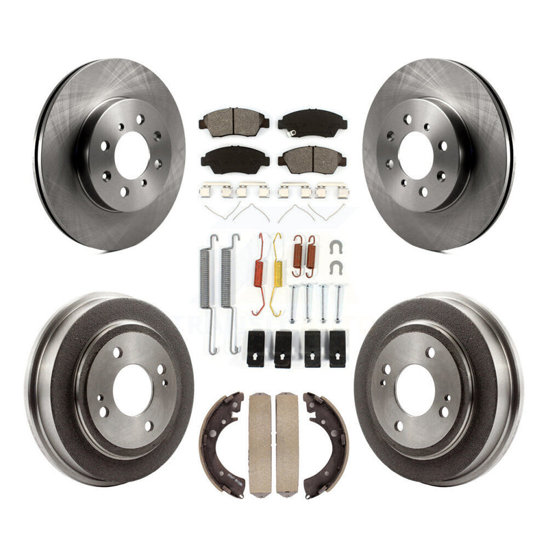 Transit Auto K8S-102085 Disc Brake Kit for 2007-2008 Honda Fit - Front and Rear product image