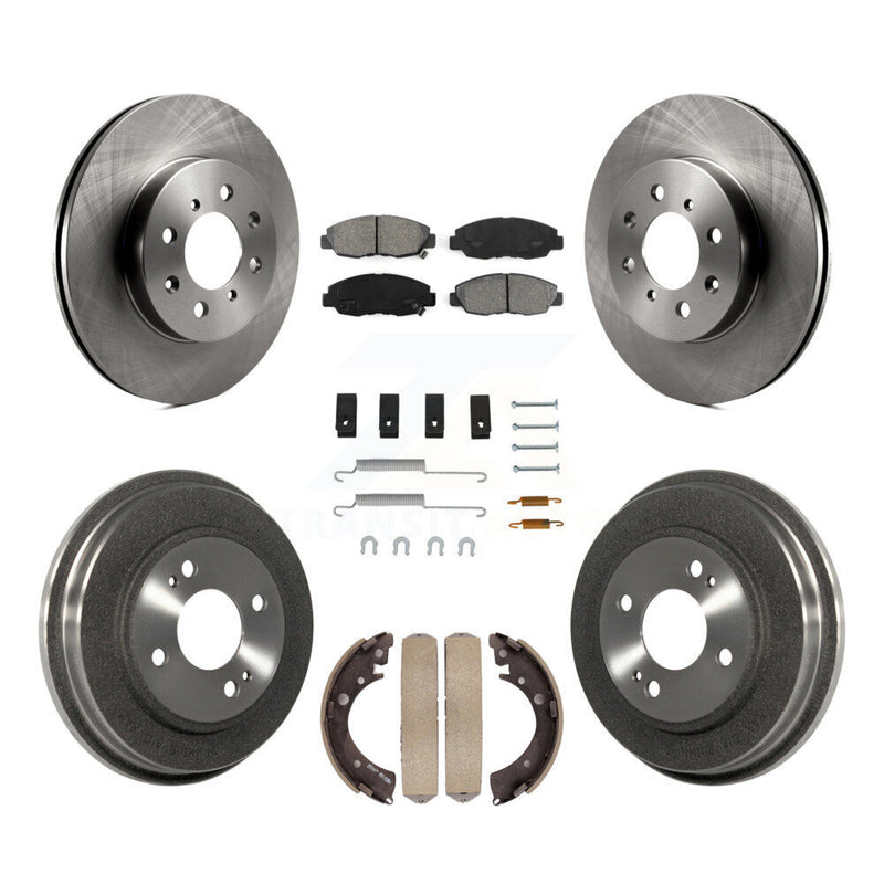 Transit Auto K8S-102087 Disc Brake Kit for 2001-2005 Honda Civic - Front and Rear product image