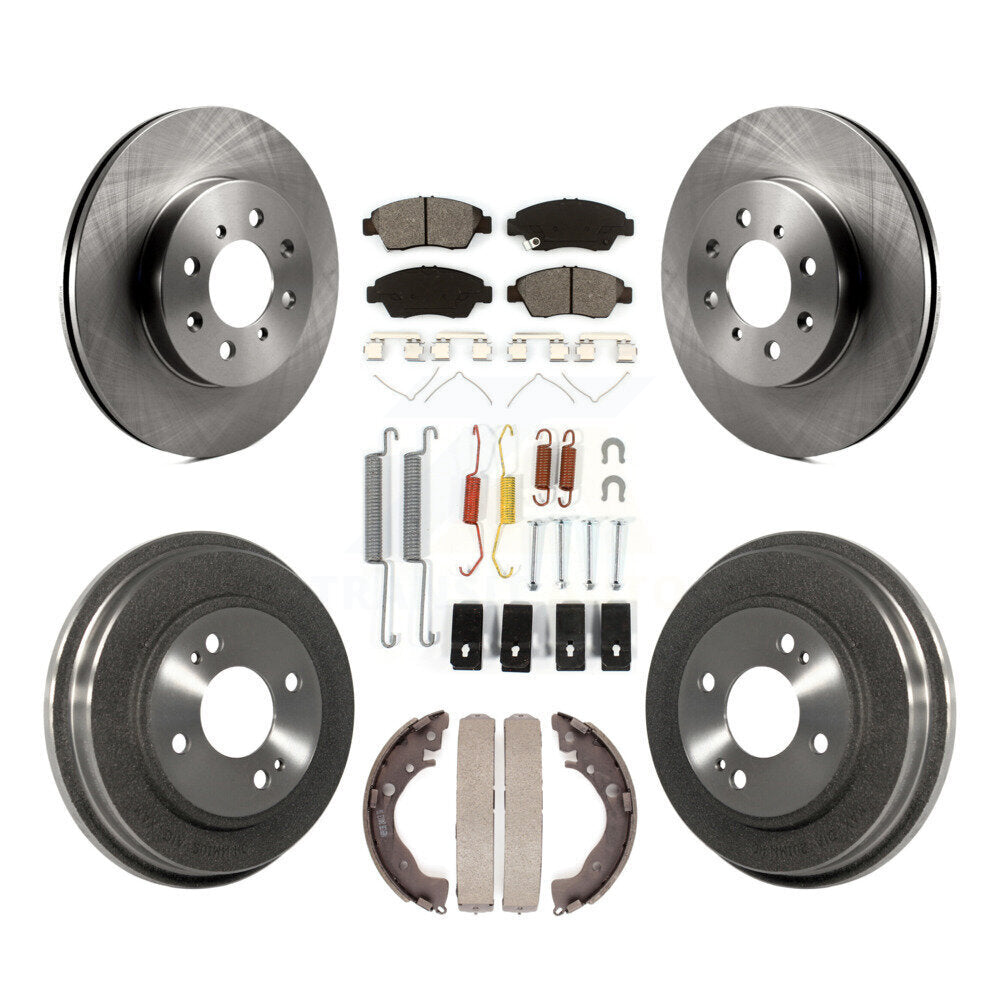 Transit Auto K8S-102088 Disc Brake Kit for 2009-2013 Honda Fit - Front and Rear product image