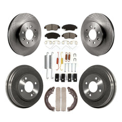Transit Auto K8S-102088 Disc Brake Kit for 2009-2013 Honda Fit - Front and Rear product image