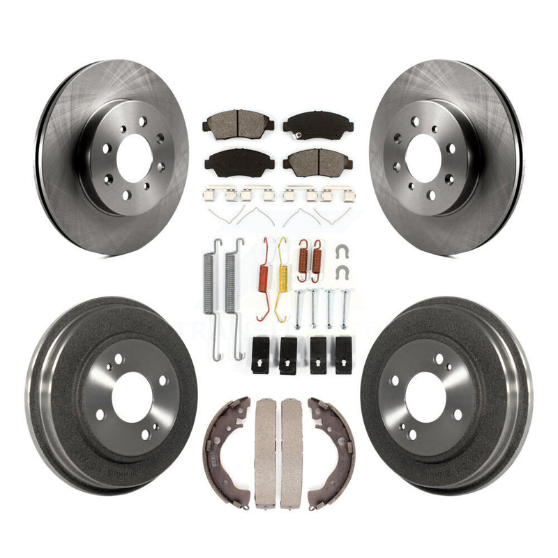 Transit Auto K8S-102088 Disc Brake Kit for 2009-2013 Honda Fit - Front and Rear product image