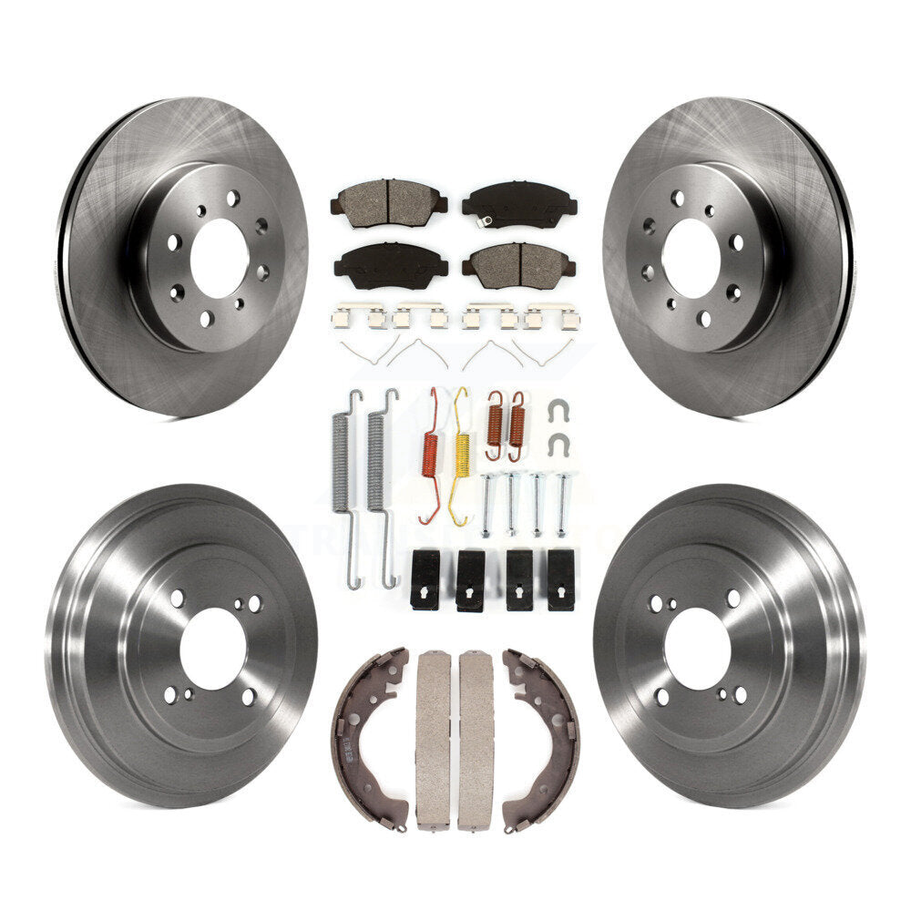Transit Auto K8S-102089 Disc Brake Kit for 2013 Honda Fit - Front and Rear product image