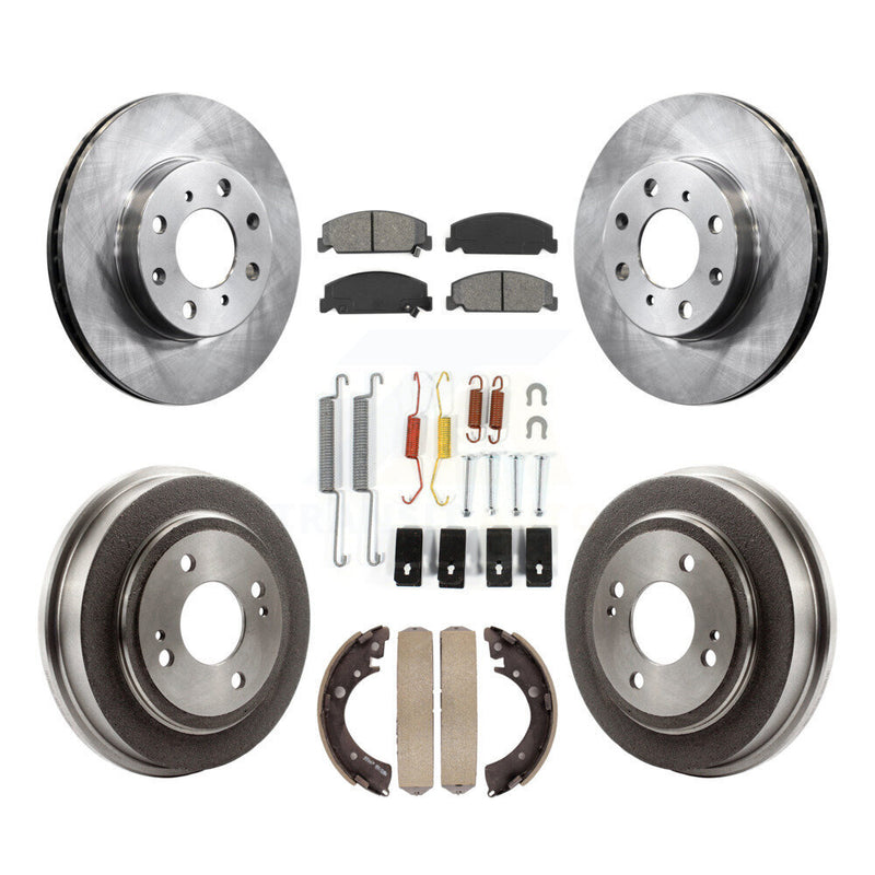 Transit Auto K8S-102091 Disc Brake Kit for 1992-1995 Honda Civic - Front and Rear product image