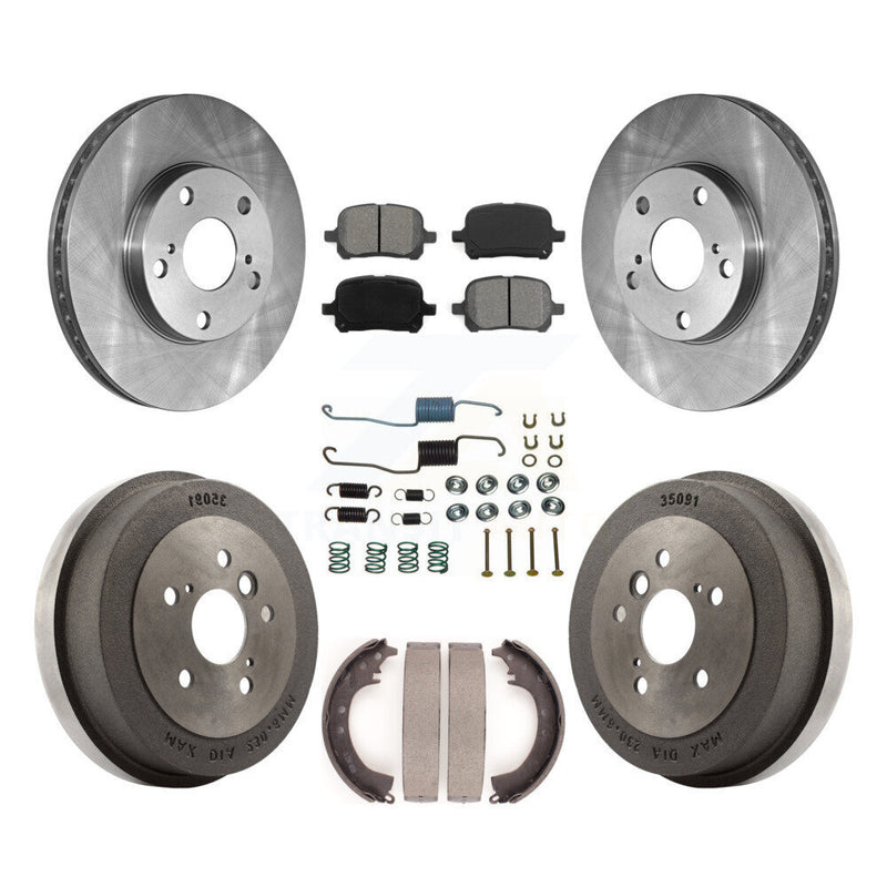 Transit Auto K8S-102099 Disc Brake Kit for 2002-2003 Toyota Solara - Front and Rear product image