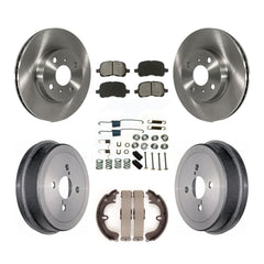 Transit Auto K8S-102104 Disc Brake Kit for 1999-2002 Toyota Corolla - Front and Rear product image
