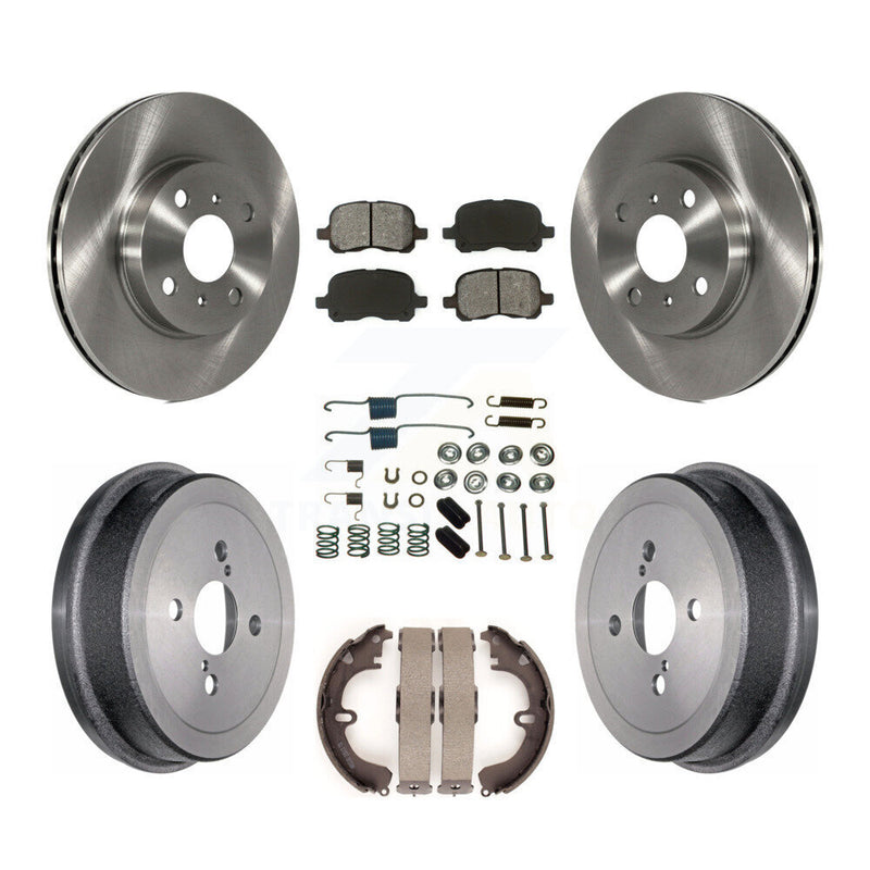Transit Auto K8S-102104 Disc Brake Kit for 1999-2002 Toyota Corolla - Front and Rear product image