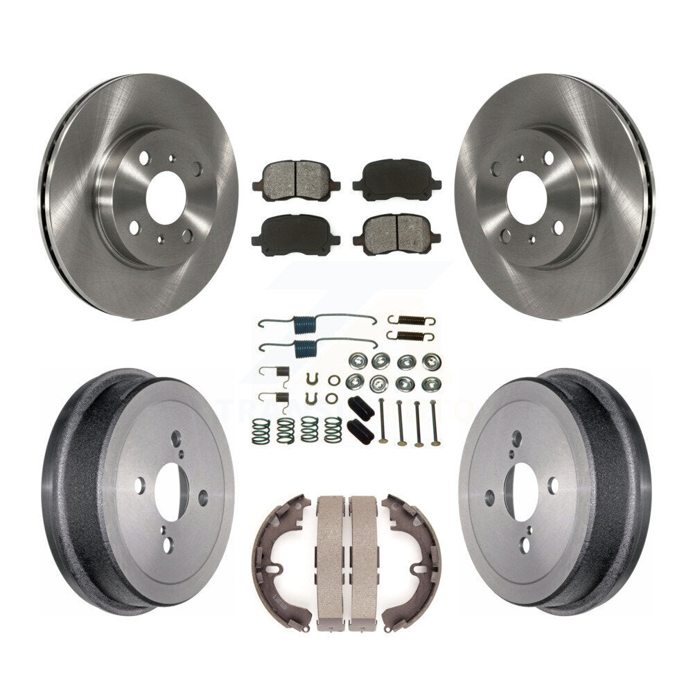 Transit Auto K8S-102105 Disc Brake Kit for 1998-2002 Chevrolet Prizm, Toyota Corolla - Front and Rear product image