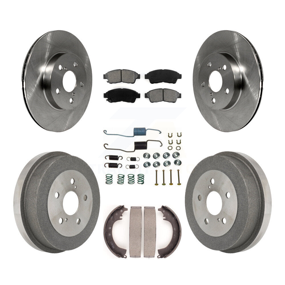 Transit Auto K8S-102112 Disc Brake Kit for 1996-2000 Toyota RAV4 - Front and Rear product image