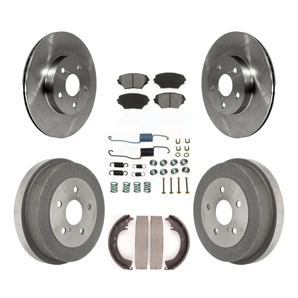 Transit Auto K8S-102113 Disc Brake Kit for 2001-2002 Toyota RAV4 - Front and Rear product image