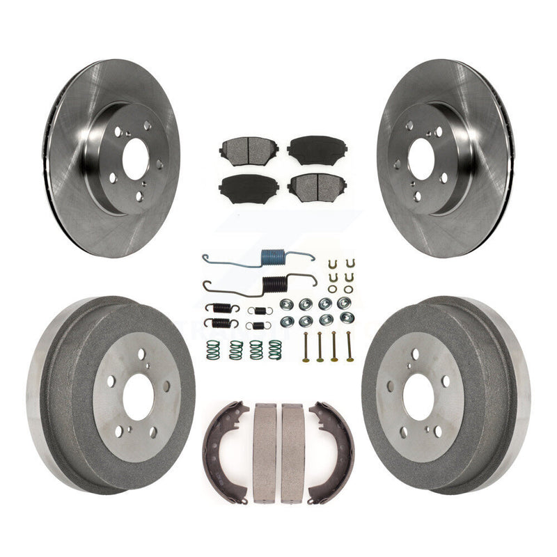 Transit Auto K8S-102113 Disc Brake Kit for 2001-2002 Toyota RAV4 - Front and Rear product image