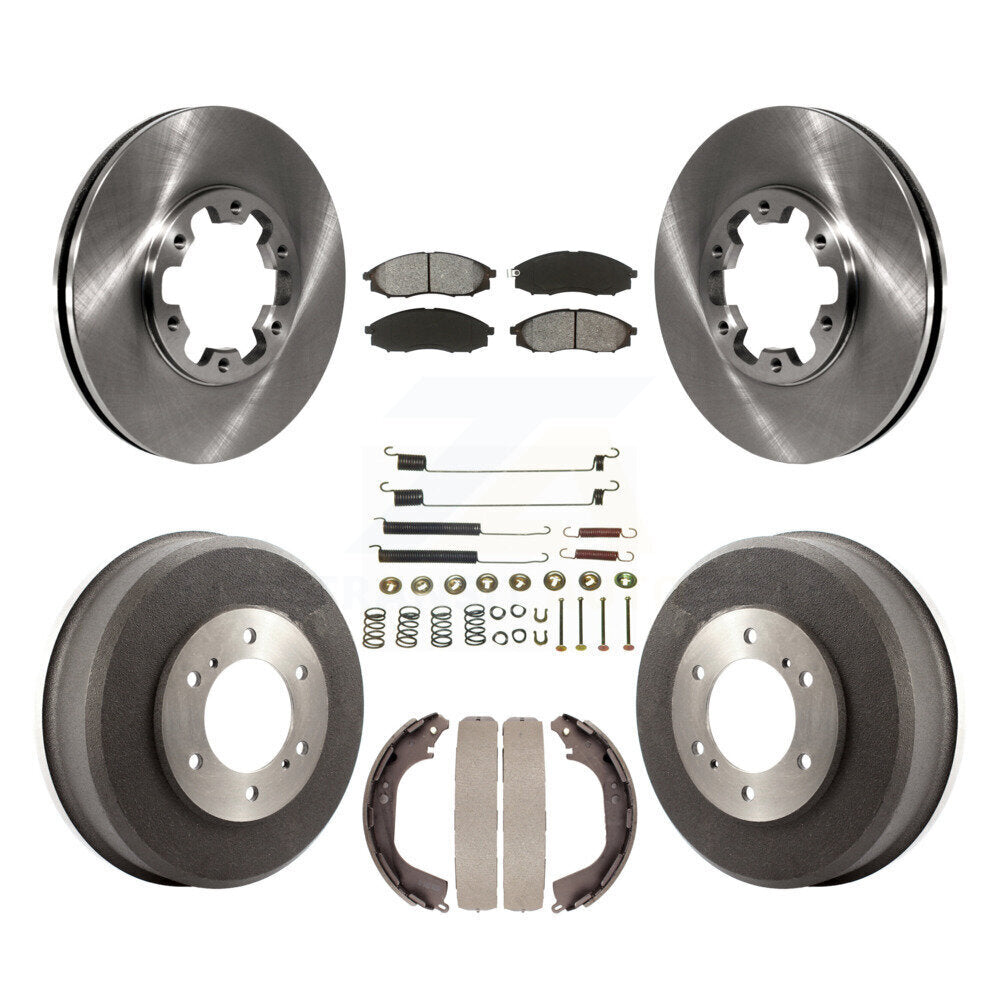 Transit Auto K8S-102114 Disc Brake Kit for 2000-2004 Nissan Frontier, Nissan Xterra - Front and Rear product image