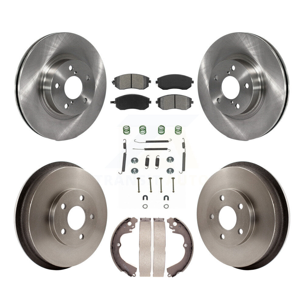 Transit Auto K8S-102117 Disc Brake Kit for 2002-2003 Subaru Impreza - Front and Rear product image