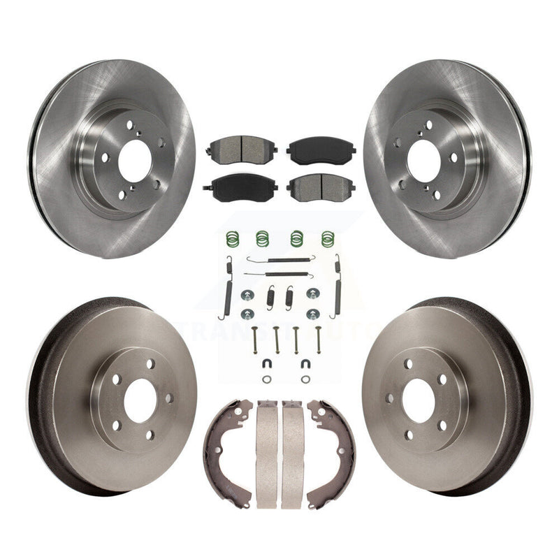 Transit Auto K8S-102117 Disc Brake Kit for 2002-2003 Subaru Impreza - Front and Rear product image