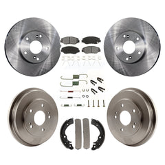 Transit Auto K8S-102120 Disc Brake Kit for 2003-2014 Honda Fit, Honda Accord - Front and Rear product image