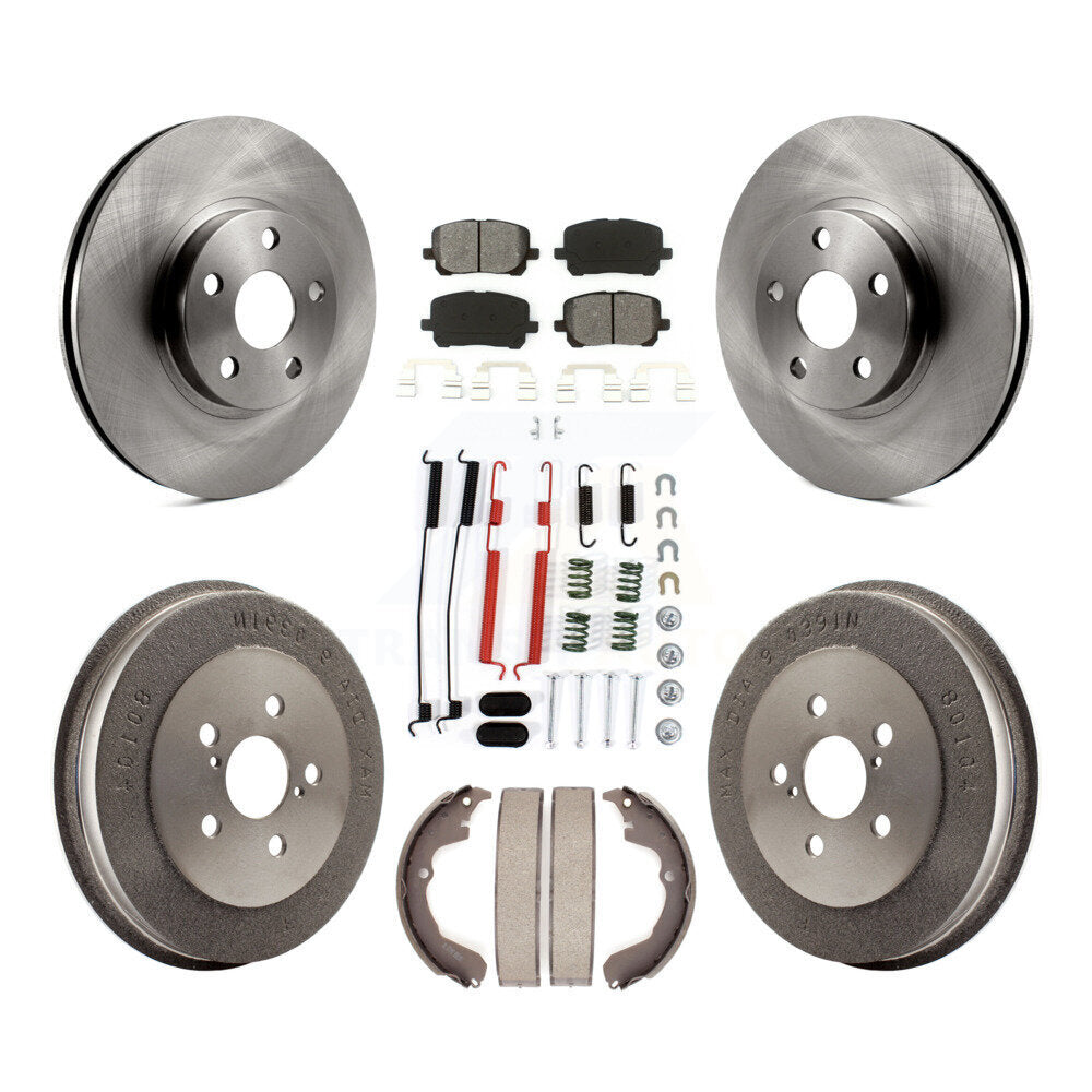 Transit Auto K8S-102132 Disc Brake Kit for 2003-2008 Toyota Matrix, Pontiac Vibe - Front and Rear product image